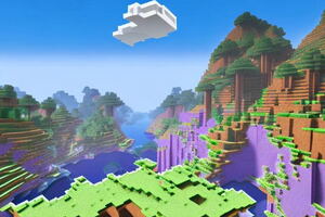 Фотография квеста-анимации Minecraft от компании Карамелька (Фото 1)