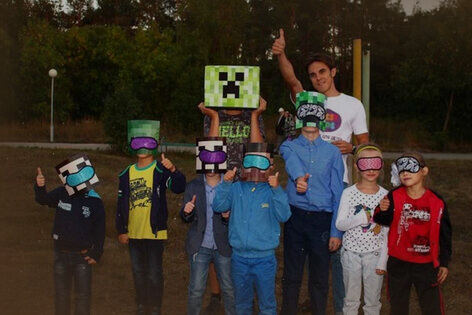 Квест-анимация «Minecraft» от Quest Kids